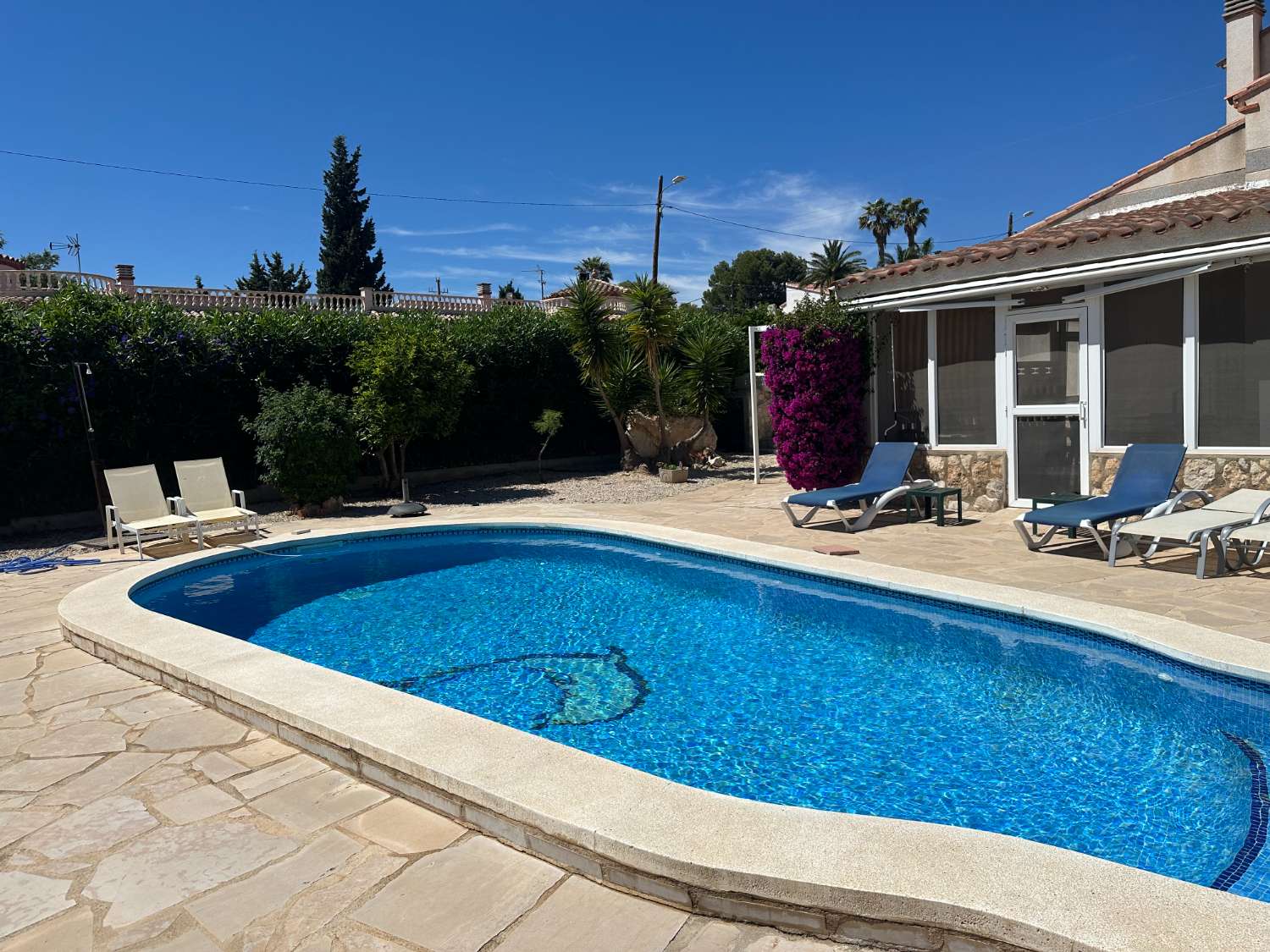 Beautiful villa with private pool in Les Tres Cales