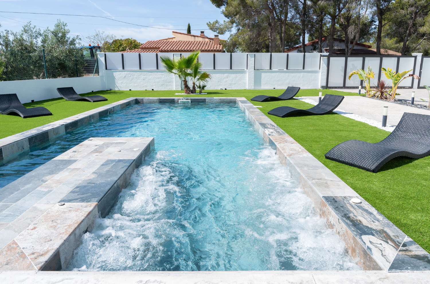 Casa moderna amb piscina a les Tres Cales